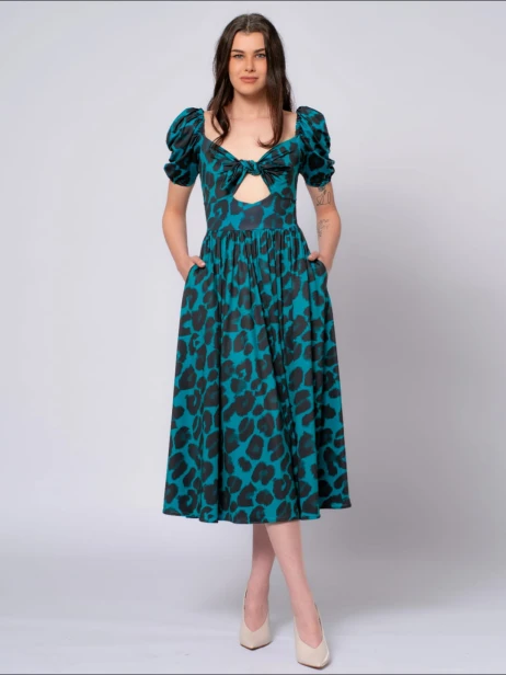 turkusowa sukienka w  panterkę.jpg