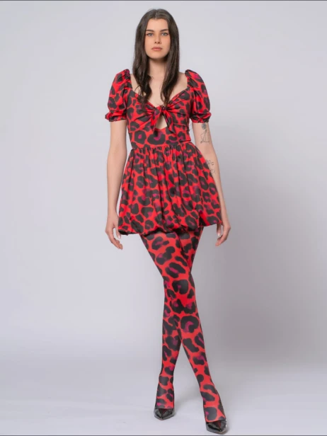 Sukienka bombka w panterkę.jpg