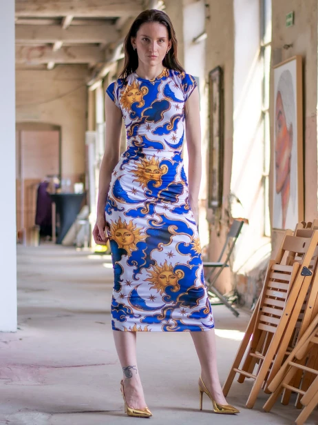 Bluzka z krótkim rękawkiem  sky parade.jpg